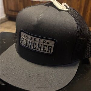 Super Puncher Black Trucker Hat
